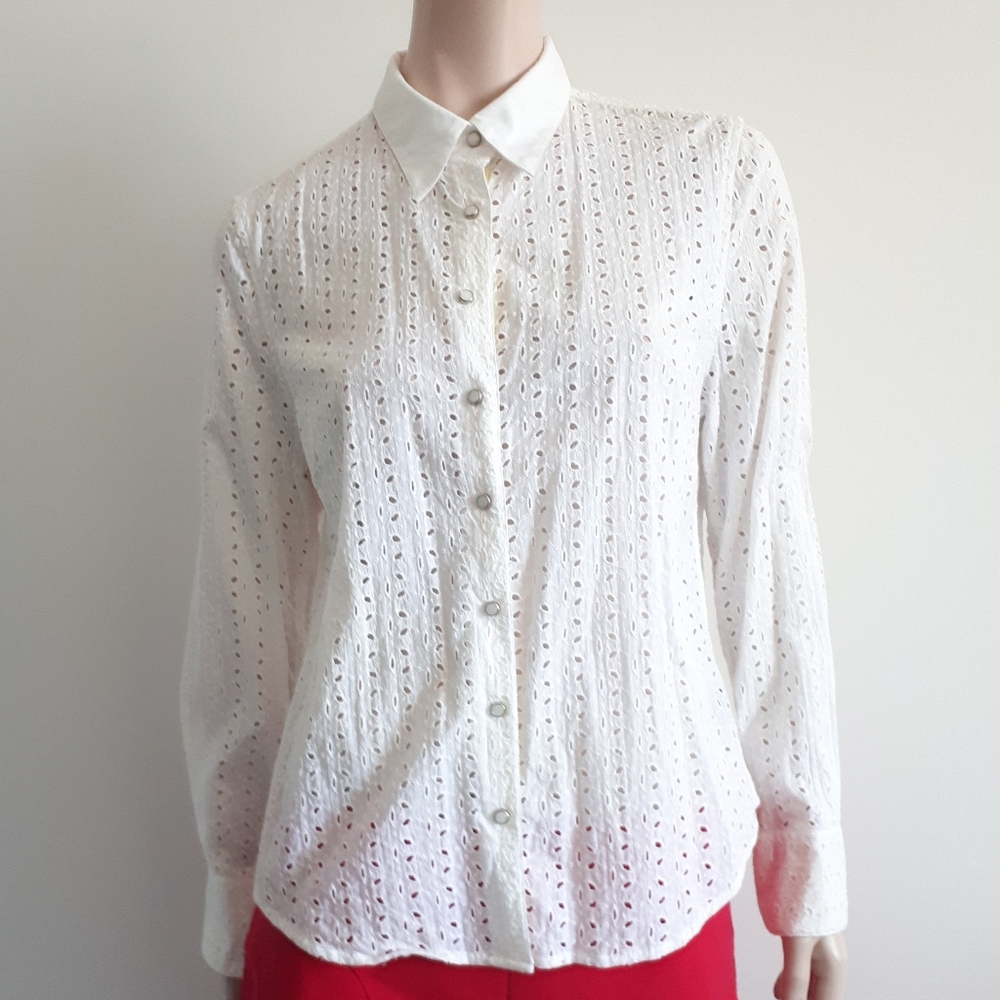 Robert Graham | Eyelet Button-down Shirt